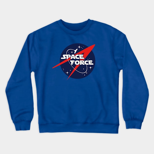 Space Force Crewneck Sweatshirt by Planetarydesigns